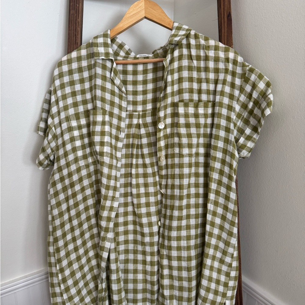 Oversized Linen Shirt